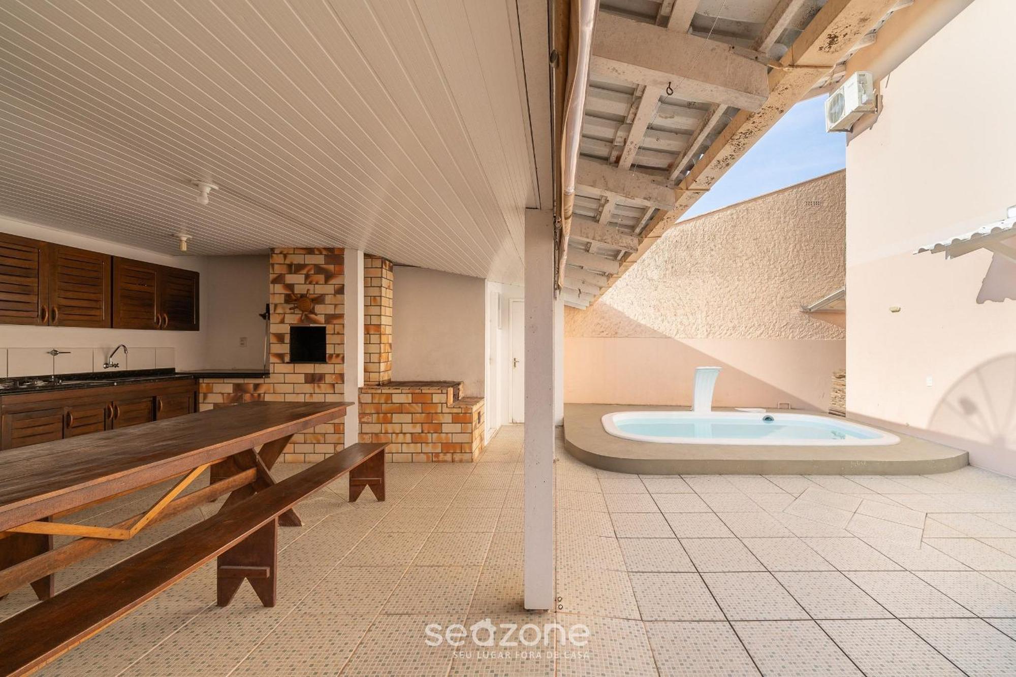 Вилла Bela Casa Com Piscina No Centro De Penha/Sc Bsl190 Экстерьер фото