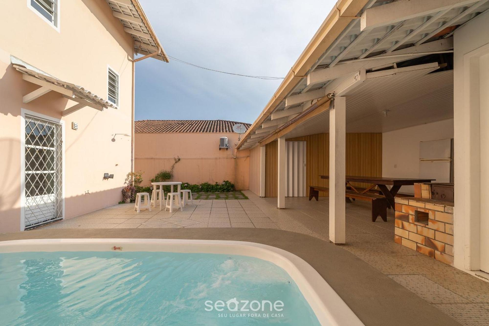 Вилла Bela Casa Com Piscina No Centro De Penha/Sc Bsl190 Экстерьер фото