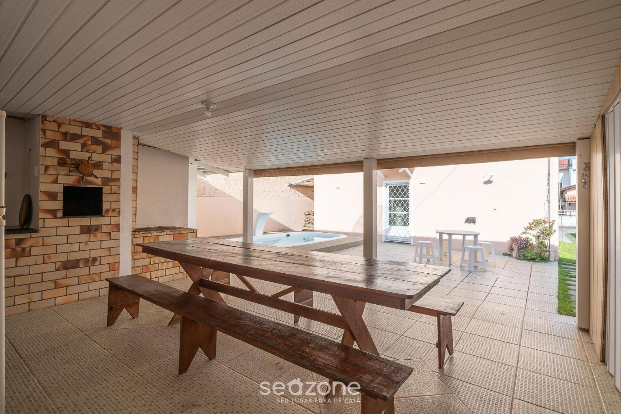 Вилла Bela Casa Com Piscina No Centro De Penha/Sc Bsl190 Экстерьер фото